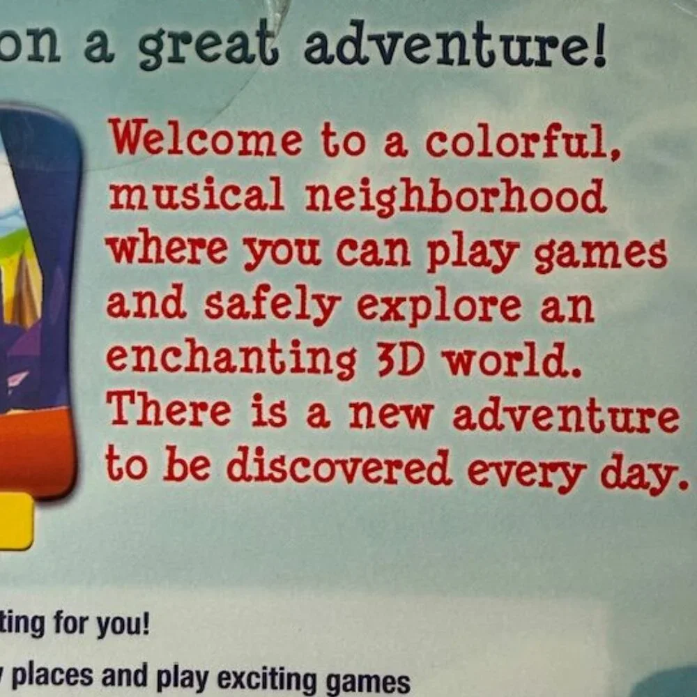 Jumpstart 3D Virtual World My First Adventure PC CD-Rom Software